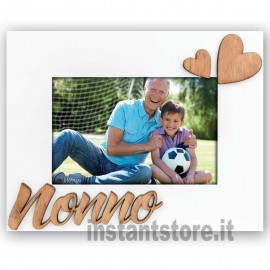 Cornice portafoto in legno Nonno per foto 10x15