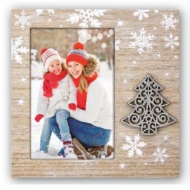 Cornice fotografica 10x15 Casper portafoto con albero di Natale
